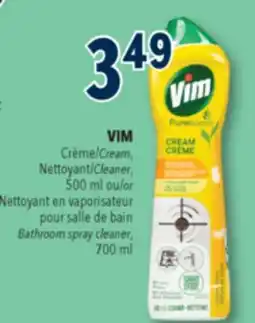 Familiprix Vim lemon scent cream cleaner with micro-crystals offer