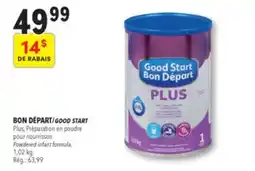 Familiprix Good Start Plus Iron fortified milk-based infant formula 0 months + Powder 1.02kg offer