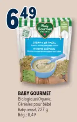 Familiprix Baby Gourmet creamy oatmeal cereal offer