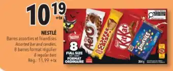 Familiprix NESTLÉ Assorted bar and candies, 8 regular bars offer