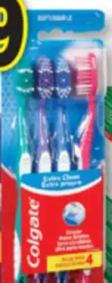 Familiprix Colgate Extra Clean toothbrush Soft 4un offer
