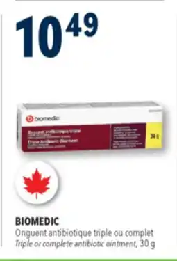 Familiprix BIOMEDIC Triple or complete antibiotic ointment, 30g offer