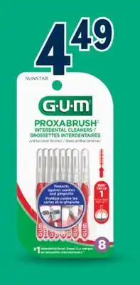 Familiprix GUM Proxabrush interdental cleaners Size 1 Ultra Tight 8un offer