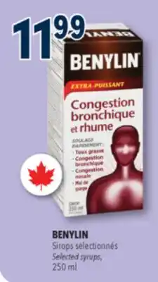 Familiprix Benylin Chest Congestion & Cold extra strength syrup offer
