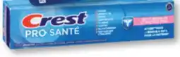 Familiprix Crest Pro-Health sensitive & enamel shield toothpaste offer