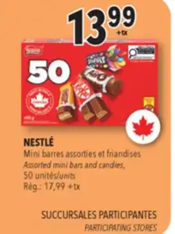 Familiprix Nestlé assorted chocolate mini bars & candies – Snack Size 50un offer