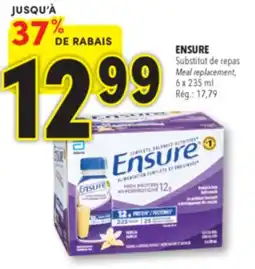 Familiprix Ensure High Protein nutritional supplement Vanilla offer