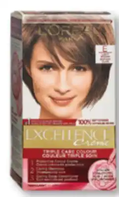 Familiprix L'Oréal Paris Excellence Creme Triple Protection Colour permanent hair dye #E Light Brown offer
