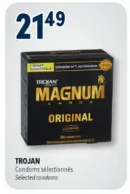Familiprix Trojan Magnum Original value pack lubricated latex condoms 36un offer