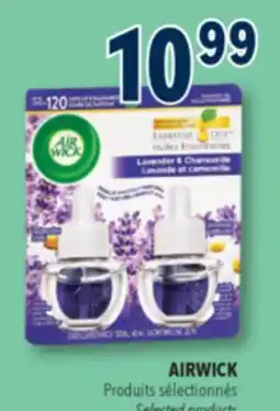 Familiprix Air Wick Essential Oils Scented oil warmer + refill Crisp Linen 20ml offer