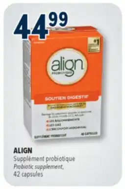 Familiprix Align probiotic digestive care 42un offer
