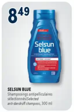 Familiprix Selsun Blue clean fresh scent anti-dandruff shampoo itchy dry scalp offer