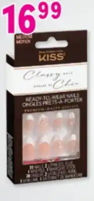 Familiprix Kiss Classy Nails Keep Calm And Stay Classy Premium nails Medium 30un offer