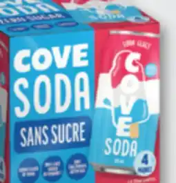 Familiprix COVE, Soda zero sugar with prebiotics offer