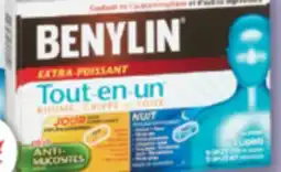 Familiprix Benylin All-in-one cold flu & cough extra strength convenience pack caplets 24un offer