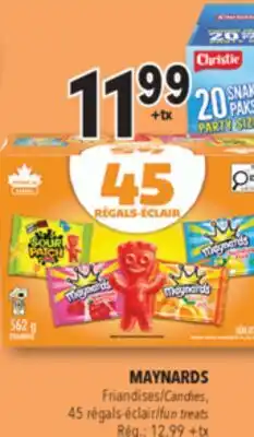 Familiprix Maynards Fun Treats snack-sized assorted candy 45un offer