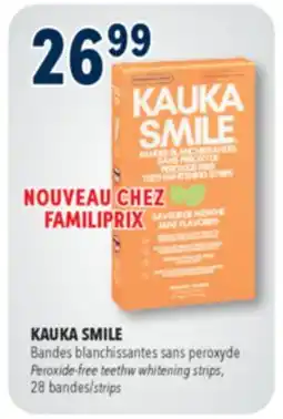 Familiprix Kauka Smile peroxide-free teeth whitening strips – Mint 28un offer