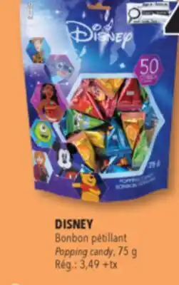 Familiprix DISNEY, Popping candy offer