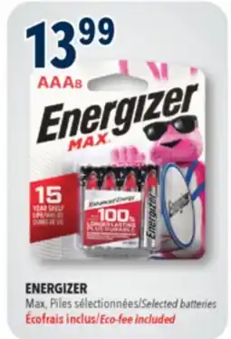Familiprix Energizer Max AAA alkaline battery 8un offer