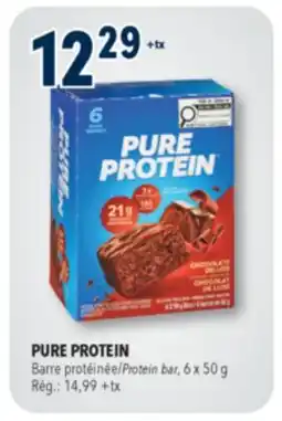 Familiprix Pure Protein gluten free bar chocolate deluxe offer