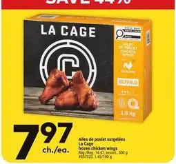Giant Tiger La Cage frozen chicken wings offer