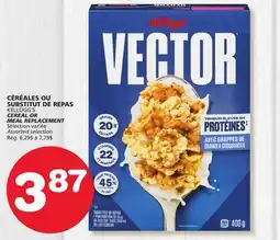 Marches Tradition KELLOGG'S CEREAL OR MEAL REPLACEMENT offer