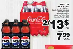 Marches Tradition PEPSI OU COCA-COLA offer