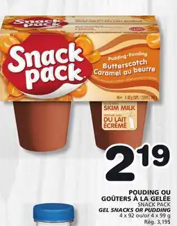 Marches Tradition GEL SNACKS OR PUDDING offer