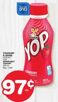 Marches Tradition YOPLAIT DRINKABLE YOGURT offer