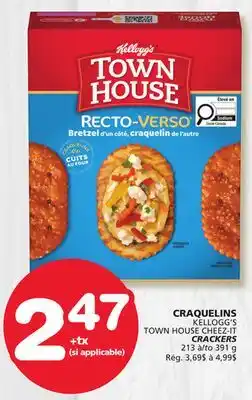 Marches Tradition KELLOGG'S TOWN HOUSE CHEEZ-IT CRACKERS offer