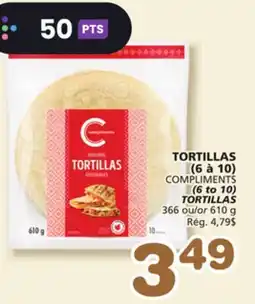 Marches Tradition COMPLIMENTS TORTILLAS offer