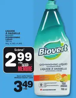Marches Tradition BIOVERT DISHWASHING LIQUID offer
