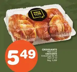 Marches Tradition CROISSANTS PRIX CLUB offer