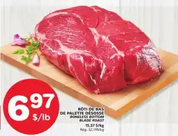 Marches Tradition BONELESS BOTTOM BLADE ROAST offer