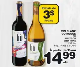 Marches Tradition BÙ WHITE OR RED WINE offer