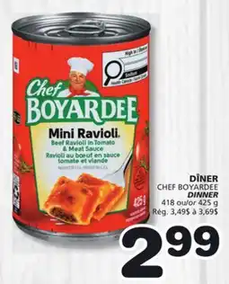 Marches Tradition DINNER CHEF BOYARDEE offer