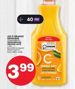 Marches Tradition COMPLIMENTS REFRIGERATED ORANGE JUICE offer