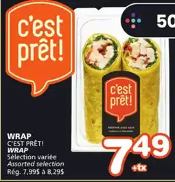 Marches Tradition WRAP C'EST PRÊT! offer