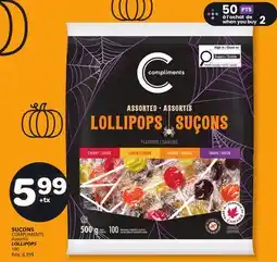 Marches Tradition COMPLIMENTS LOLLIPOPS offer