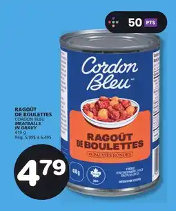 Marches Tradition CORDON BLEU MEATBALLS IN GRAVY offer