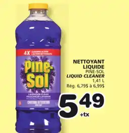 Marches Tradition PINE-SOL LIQUID CLEANER offer