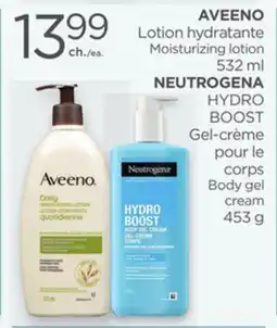 Proxim AVEENO, NEUTROGENA HYDRO BOOST offer