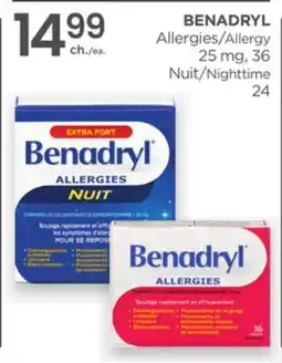 Proxim BENADRYL Allergies/Allergy 25 mg offer