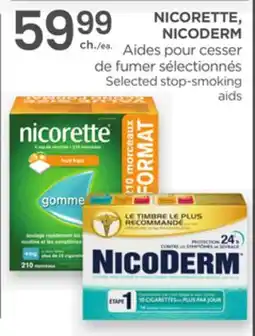 Proxim NICORETTE, NICODERM offer