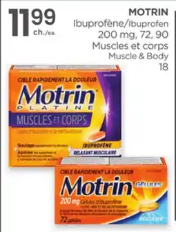 Proxim MOTRIN Ibuprofène offer