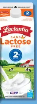 IGA LACTANTIA LACTOSE-FREE MILK offer