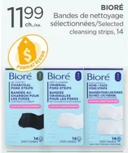 Proxim BIORÉ Bandes de nettoyage sélectionnées offer