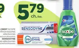 Proxim CREST SCOPE, SENSODYNE offer