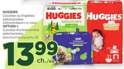 Proxim HUGGIES Couches ou lingettes sélectionnées offer