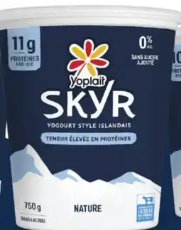 IGA YOPLAIT SKYR YOGURT offer
